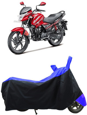 Coxtor Waterproof Two Wheeler Cover for Hero(Glamour i3s, Blue)