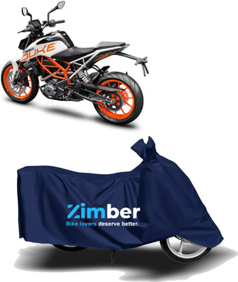 AutoRash Two Wheeler Cover for KTM(390 Duke, Blue)
