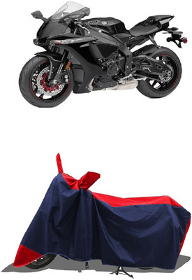 SUGASHRI Waterproof Two Wheeler Cover for Yamaha(YZF-R1, Red, Blue)