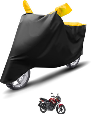 Caronix Waterproof Two Wheeler Cover for Yamaha(SZ X, Yellow)