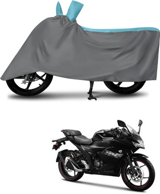 DeepShakshi AUTOMOTIVE Waterproof Two Wheeler Cover for Suzuki(Gixxer SF, Multicolor)