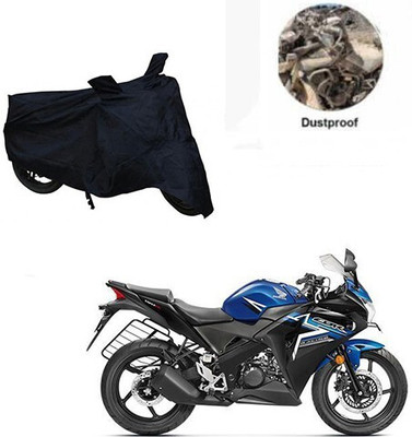 MMSSTAR Waterproof Two Wheeler Cover for Honda(CBR 150R, Black)
