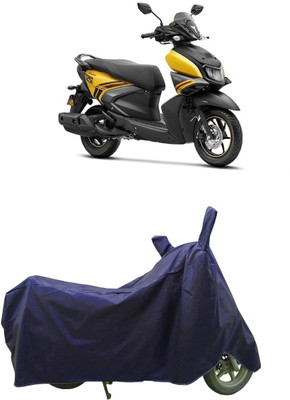 Coxtor Waterproof Two Wheeler Cover for Yamaha(Ray-ZR 125FI BS6, Blue)