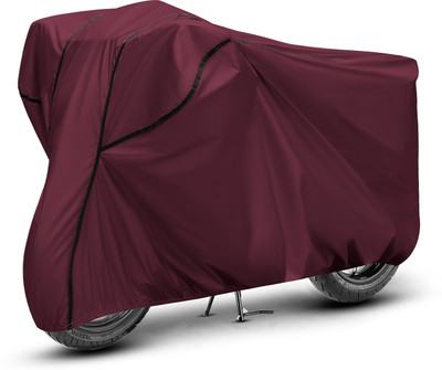 AutoGalaxy Waterproof Two Wheeler Cover for Hero(Pleasure, Maroon, Black)
