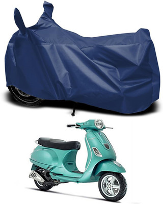 RABABLI Waterproof Two Wheeler Cover for Vespa(Vespa VXL 125, Blue)