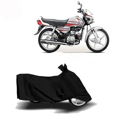 DeepShakshi AUTOMOTIVE Waterproof Two Wheeler Cover for Hero(MotoCorp HF Deluxe, Black)