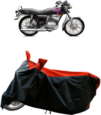 KEDIT Two Wheeler Cover for Yamaha(RXG, Red, Black)