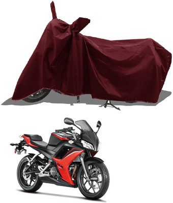 DeepShakshi AUTOMOTIVE Waterproof Two Wheeler Cover for Vespa(Urban Club BS6, Maroon)