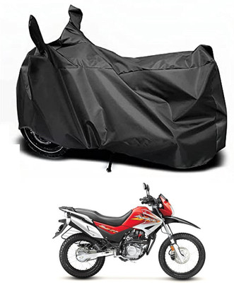 Auto Hub Waterproof Two Wheeler Cover for Hero(Impulse, Black)