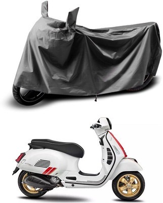 Gali Bazar Waterproof Two Wheeler Cover for Vespa(Vespa VXL, Grey)