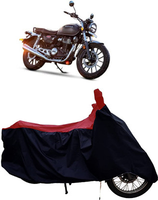 KEDIT Two Wheeler Cover for Honda(Hness CB350, Red, Black)
