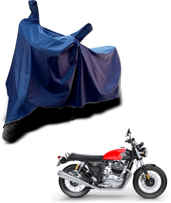 KEDIT Two Wheeler Cover for Royal Enfield(Continental GT, Blue)