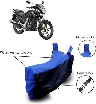 THE REAL ARV Waterproof Two Wheeler Cover for Universal For Bike(Black)