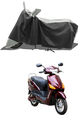 GROFATIK Two Wheeler Cover for Hero(Electric Optima DX, Grey)