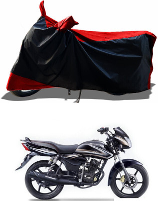 DeepShakshi AUTOMOTIVE Two Wheeler Cover for TVS(Phoenix 125, Red)