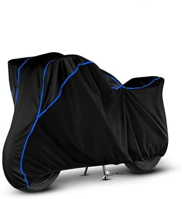 Az traders Waterproof Two Wheeler Cover for Bajaj(Pulsar 220F, Black)