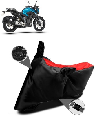 CODOKI Waterproof Two Wheeler Cover for Yamaha(FZ 25 BS6, Red)