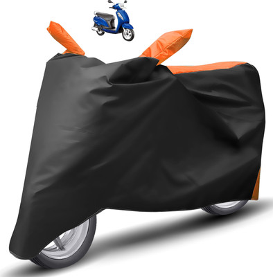 Caronix Two Wheeler Cover for Suzuki(Access 125, Orange)