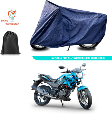 CODOKI Waterproof Two Wheeler Cover for Hero(Xtreme 200R, Blue)