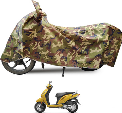 Euro Care Waterproof Two Wheeler Cover for Honda(Activa i, Black)