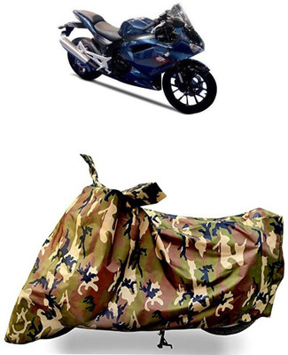 VESMEI Waterproof Two Wheeler Cover for Hyosung(GTS Super 300, Multicolor)