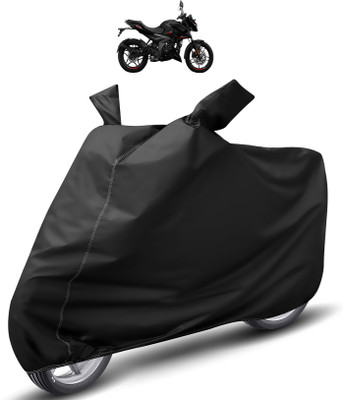 MOCKHE Waterproof Two Wheeler Cover for Bajaj(Pulsar N160, Black)
