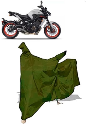 Amexride Two Wheeler Cover for Yamaha(MT 09 BS6, Maroon)