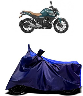 VESMEI Two Wheeler Cover for Yamaha(FZ25 BS6, Blue)