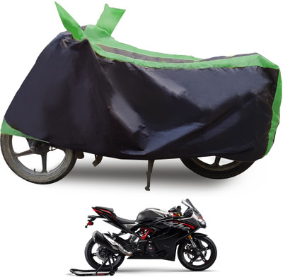 Euro Care Waterproof Two Wheeler Cover for TVS(Apache RR 310, Green)