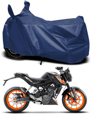 RABABLI Waterproof Two Wheeler Cover for KTM(150NK BS6, Blue)