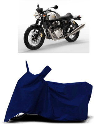 VESMEI Two Wheeler Cover for Royal Enfield(650GT BS6, Blue)