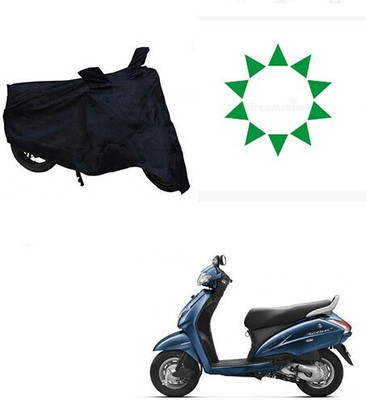 DeepShakshi AUTOMOTIVE Waterproof Two Wheeler Cover for Honda(Activa 3G, Black)