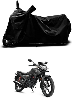 THE REAL ARV Waterproof Two Wheeler Cover for Honda(SP125, Black)