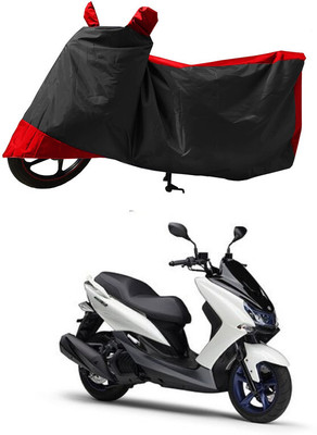 GROFATIK Two Wheeler Cover for Yamaha(Majesty S 155 maxi, Red)