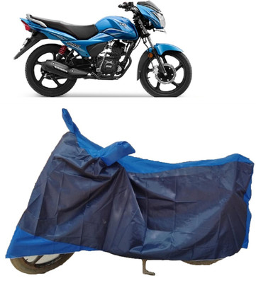 ANTOFY Two Wheeler Cover for TVS(Victor New, Multicolor)