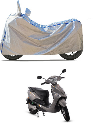 CODOKI Waterproof Two Wheeler Cover for Hero(Electric Optima BS6, Silver)