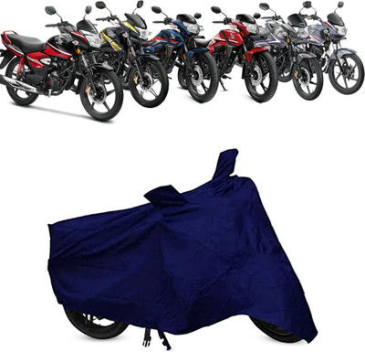 NG Auto Front Two Wheeler Cover for Honda(CB Shine SP, Blue)