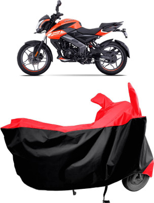 KEDIT Two Wheeler Cover for Bajaj(Pulsar NS125, Red)