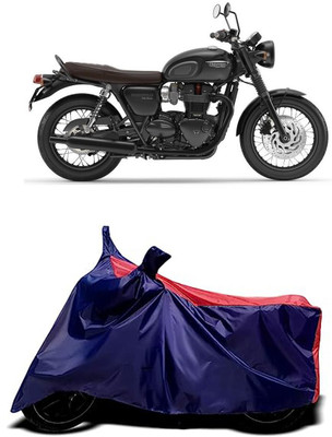 VESMEI Two Wheeler Cover for TVS(Creon, Red)