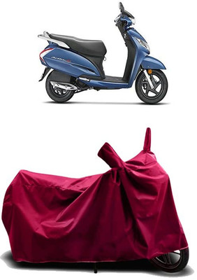AASHTIK AMRT Two Wheeler Cover for Honda(Activa 125, Maroon)