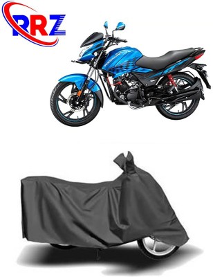 RRZ Waterproof Two Wheeler Cover for Hero(Glamour FI, Grey)