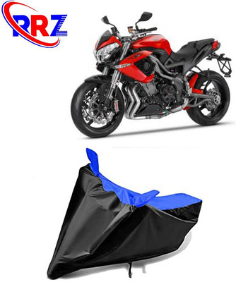 RRZ Waterproof Two Wheeler Cover for Benelli(TNT R, Black, Blue)