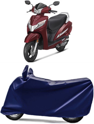 AUCTIMO Two Wheeler Cover for Honda(Activa 125, Blue)