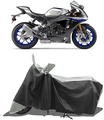 GROFATIK Two Wheeler Cover for Yamaha(YZF R1M BS6, Grey)