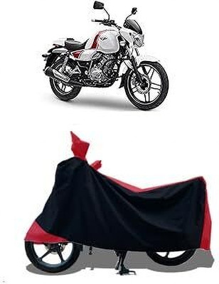 AASHTIK MART Two Wheeler Cover for Bajaj(V 150, Red)