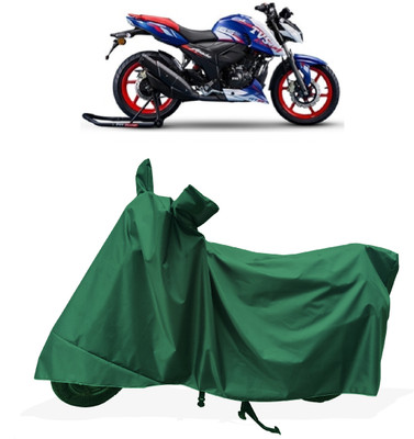Tricway Two Wheeler Cover for TVS(Apache RTR 165 RP, Green)