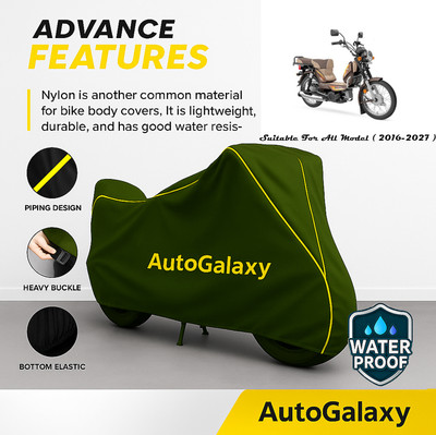 AutoGalaxy Waterproof Two Wheeler Cover for TVS(XL 100 Heavy Duty, Green)
