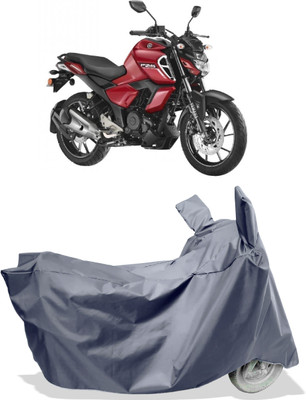 Amexride Two Wheeler Cover for Yamaha(FZ-S Fi Version 3.0 BS6, Grey)