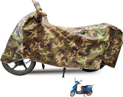 Euro Care Waterproof Two Wheeler Cover for Avon(E Scoot, Black)