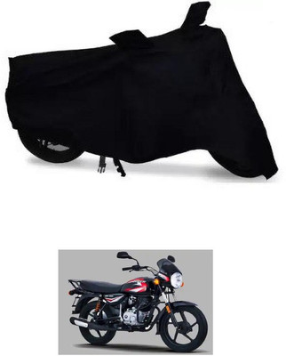 ENTIRELY ELITE Waterproof Two Wheeler Cover for Bajaj(Boxer AT, Black)
